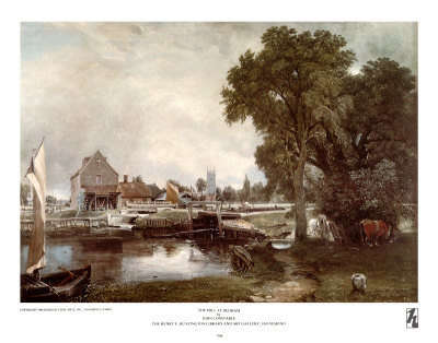 Mill at Dedham John Constable